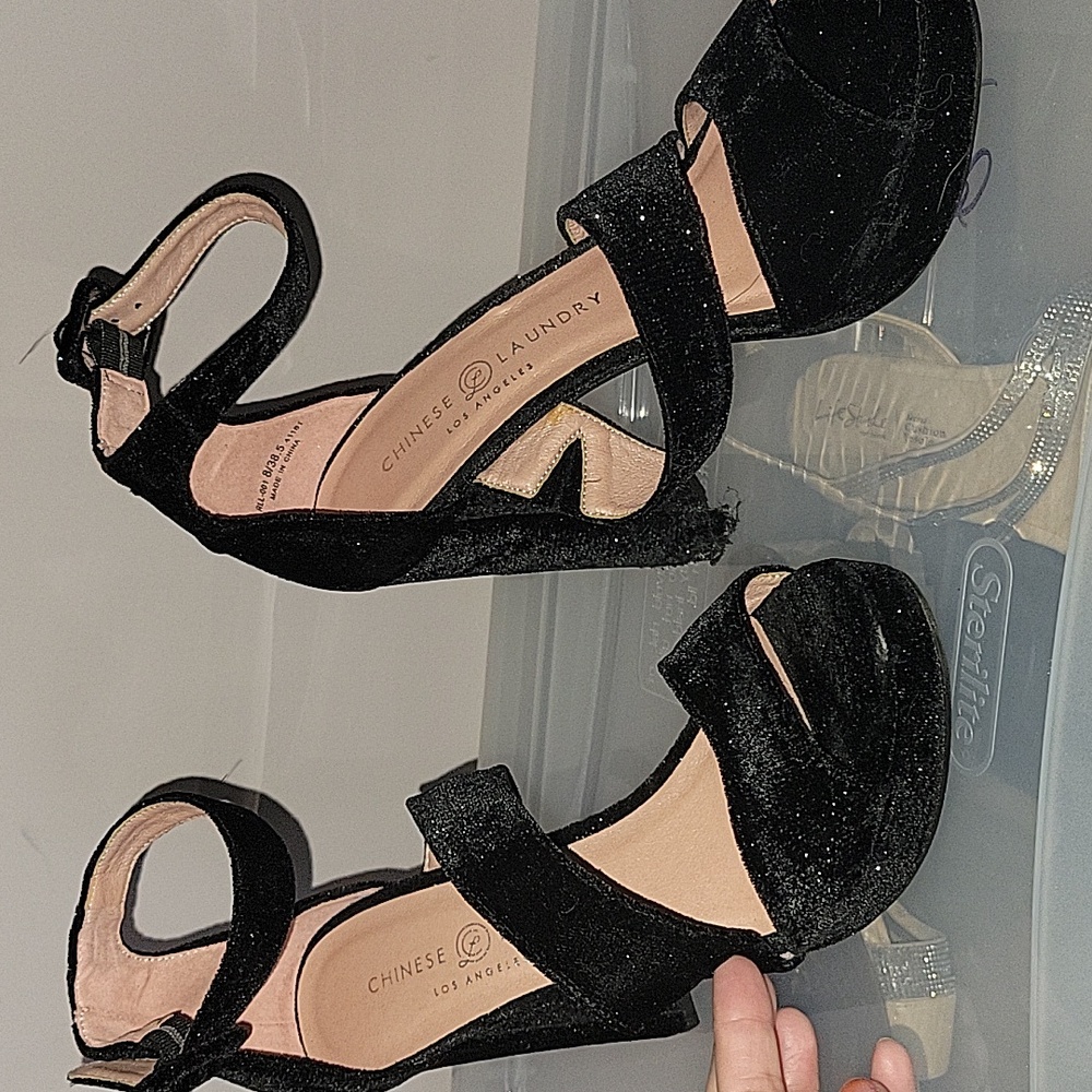 High heel dress sandals